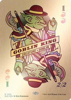 Goblin King (1705) (Rainbow Foil) [Secret Lair Drop Series]-1
