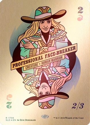 Professional Face-Breaker (Rainbow Foil) [Secret Lair Drop Series]-1