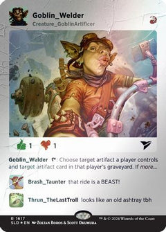 Goblin Welder (Rainbow Foil) [Secret Lair Drop Series]-1
