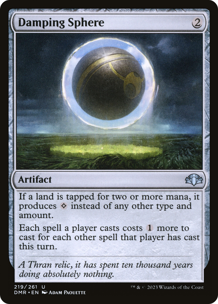 Damping Sphere [Dominaria Remastered]-1