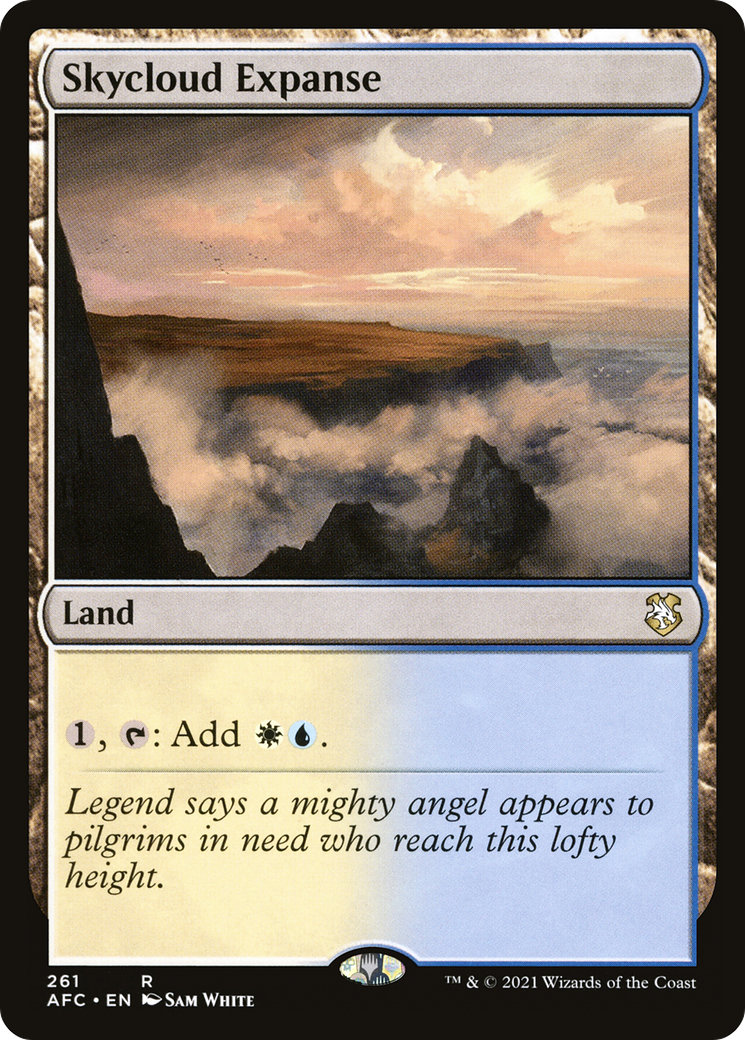 Skycloud Expanse [Dungeons & Dragons: Adventures in the Forgotten Realms Commander]-1