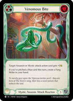 Venomous Bite (Yellow) [MST021] (Part the Mistveil)-1