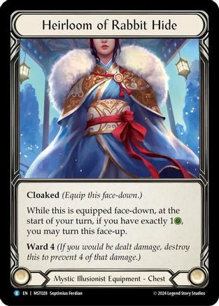 Heirloom of Rabbit Hide [MST028] (Part the Mistveil)  Cold Foil
