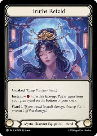 Truths Retold [MST029] (Part the Mistveil)  Cold Foil-1