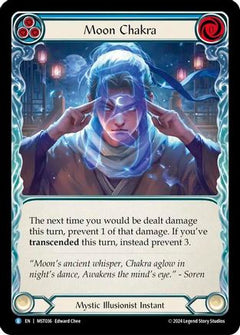 Moon Chakra (Blue) [MST036] (Part the Mistveil)  Rainbow Foil-1