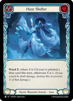 Haze Shelter (Blue) [MST039] (Part the Mistveil)  Rainbow Foil-1