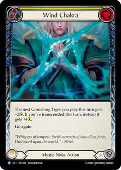 Wind Chakra (Yellow) [MST055] (Part the Mistveil)  Rainbow Foil-1