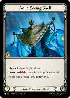 Aqua Seeing Shell [MST067] (Part the Mistveil)  Cold Foil-1