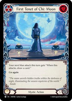 First Tenet of Chi: Moon [MST092] (Part the Mistveil)  Rainbow Foil-1