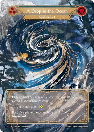 A Drop in the Ocean // Inner Chi (Marvel) [MST095] (Part the Mistveil)  Cold Foil-1