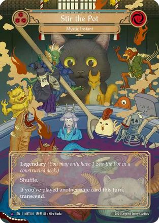 Stir the Pot // Inner Chi (Marvel) [MST101] (Part the Mistveil)  Cold Foil-1