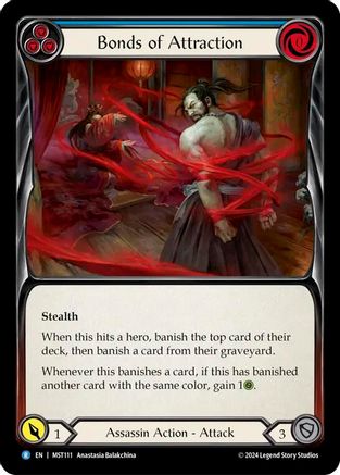 Bonds of Attraction (Blue) [MST111] (Part the Mistveil)  Rainbow Foil-1