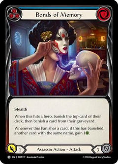 Bonds of Memory (Blue) [MST117] (Part the Mistveil)  Rainbow Foil-1