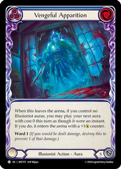 Vengeful Apparition (Blue) [MST157] (Part the Mistveil)-1