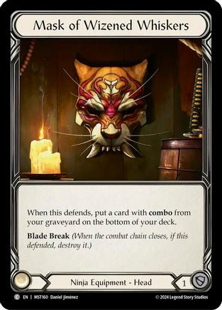 Mask of Wizened Whiskers [MST160] (Part the Mistveil)-1