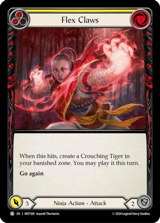 Flex Claws (Yellow) [MST180] (Part the Mistveil)-1