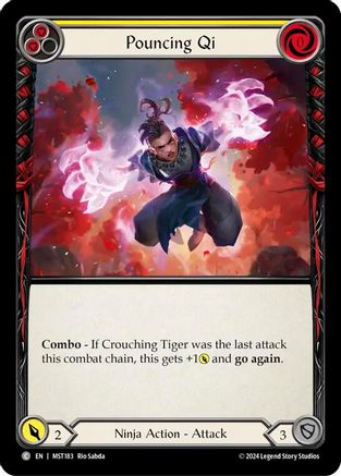 Pouncing Qi (Yellow) [MST183] (Part the Mistveil)-1