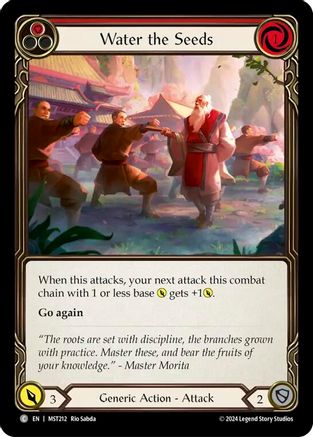 Water the Seeds (Red) [MST212] (Part the Mistveil)  Rainbow Foil-1