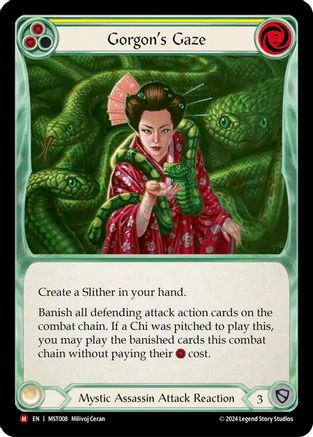 Gorgon's Gaze [MST008] (Part the Mistveil)  Rainbow Foil-1