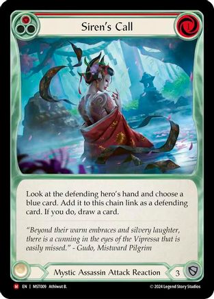 Siren's Call [MST009] (Part the Mistveil)  Rainbow Foil-1