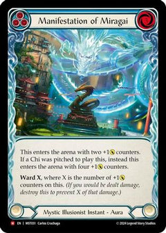 Manifestation of Miragai [MST031] (Part the Mistveil)  Rainbow Foil-1