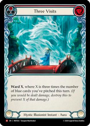 Three Visits [MST033] (Part the Mistveil)  Rainbow Foil-1