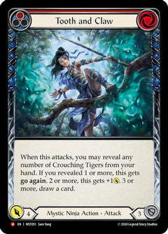 Tooth and Claw [MST051] (Part the Mistveil)  Rainbow Foil-1