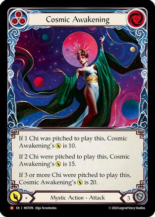 Cosmic Awakening [MST076] (Part the Mistveil)  Rainbow Foil-1
