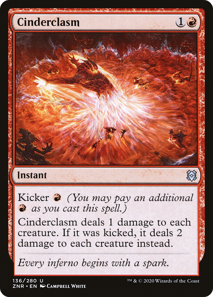 Cinderclasm [Zendikar Rising]-1