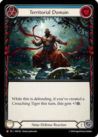 Territorial Domain [MST163] (Part the Mistveil)  Rainbow Foil-1