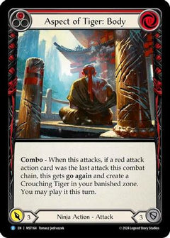 Aspect of Tiger: Body [MST164] (Part the Mistveil)  Rainbow Foil-1