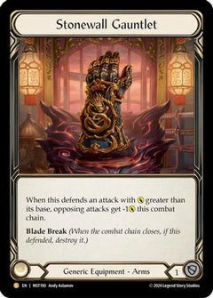 Stonewall Gauntlet [MST190] (Part the Mistveil)  Cold Foil-1