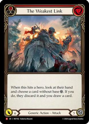 The Weakest Link [MST192] (Part the Mistveil)  Rainbow Foil-1