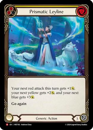 Prismatic Leyline [MST193] (Part the Mistveil)  Rainbow Foil-1