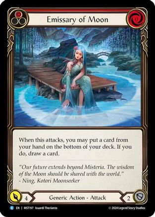 Emissary of Moon [MST197] (Part the Mistveil)  Rainbow Foil-1