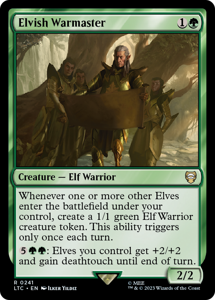 Elvish Warmaster [The Lord of the Rings: Tales of Middle-Earth Commander]-1