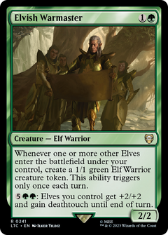 Elvish Warmaster [The Lord of the Rings: Tales of Middle-Earth Commander]-1