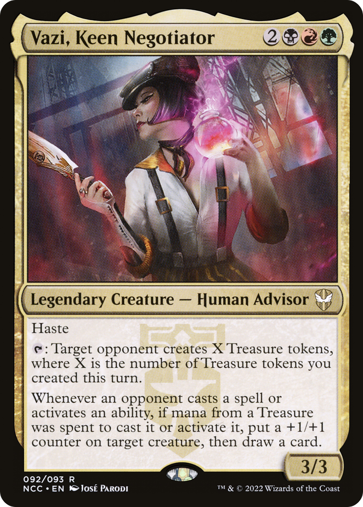 Vazi, Keen Negotiator (NCC-092) - New Capenna Commander-1