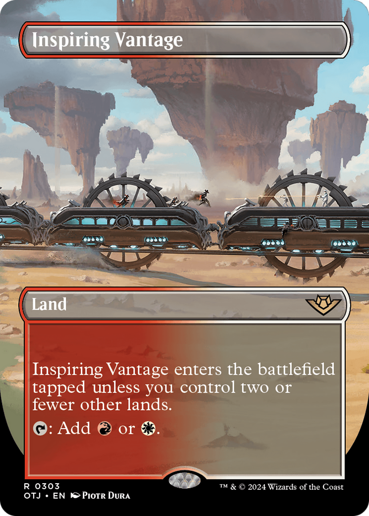 Inspiring Vantage (Borderless) [Outlaws of Thunder Junction]-1