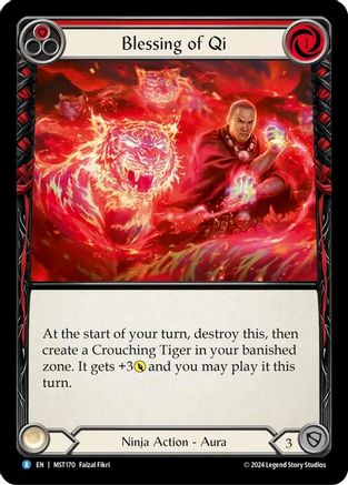 Blessing of Qi (Red) [MST170] (Part the Mistveil)-1