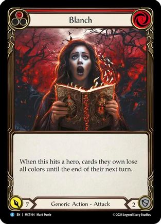 Blanch (Red) [MST194] (Part the Mistveil)  Rainbow Foil-1