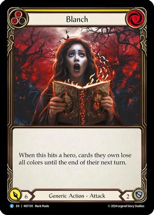 Blanch (Yellow) [MST195] (Part the Mistveil)  Rainbow Foil-1