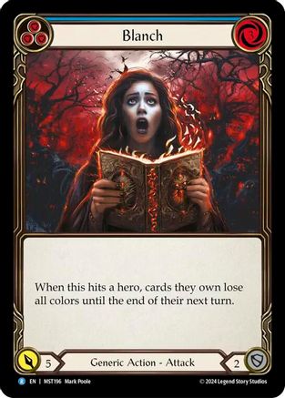 Blanch (Blue) [MST196] (Part the Mistveil)  Rainbow Foil-1