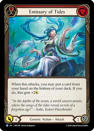 Emissary of Tides [MST198] (Part the Mistveil)  Rainbow Foil-1