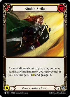 Nimble Strike (Yellow) [MST210] (Part the Mistveil)-1