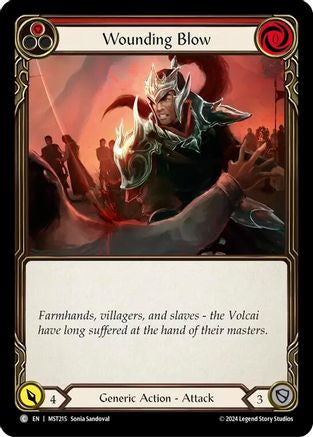 Wounding Blow (Red) [MST215] (Part the Mistveil)-1