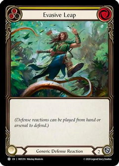 Evasive Leap (Yellow) [MST219] (Part the Mistveil)  Rainbow Foil-1