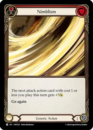 Nimblism (Red) [MST221] (Part the Mistveil)-1