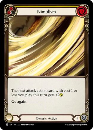 Nimblism (Yellow) [MST222] (Part the Mistveil)-1