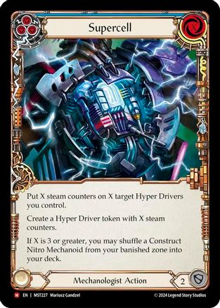 Supercell [MST227] (Part the Mistveil)  Rainbow Foil-1